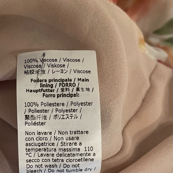 Patrizia Pepe Sera Floral One-Shoulder Top - Picture 7 of 7